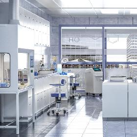 3D Scientific Laboratory model